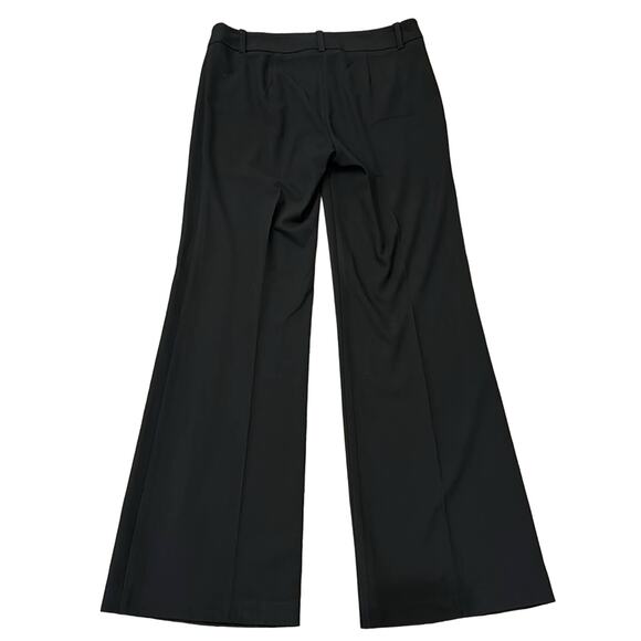 Trina Turk Women's Textured Wide Leg Trouser Pants Black Size 6 - Picture 2 of 7